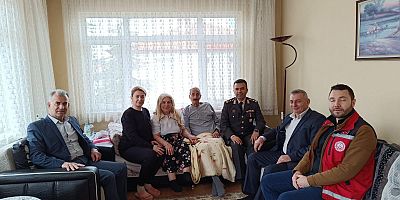 VEFANIN EN GÜZEL ÖRNEĞİ: GAZİ VE ŞEHİT AİLESİNE ANLAMLI ZİYARET