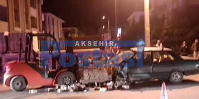 GAZİ MAHALLESİNDE KAZA 1 YARALI 