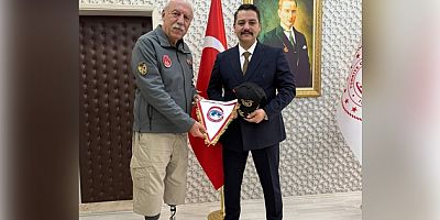 GAZİLER ENGELLİ SPOR KULÜBÜ BAŞKANI ÖMER KULA’DAN KAYMAKAM TAŞAVLI’YA ZİYARET