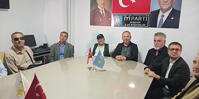 GELECEK PARTİSİ VE GÖRMEYENLERİ KORUMA DERNEĞİ'NDEN İYİ PARTİ'YE ZİYARET