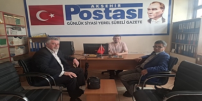 GELECEK PARTİSİNDEN  GAZETEMİZE ZİYARET 