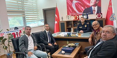 GÖRMEYENLERİ KORUMA DERNEĞİ AKŞEHİR TEMSİLCİLİĞİ’NDEN EMNİYET MÜDÜRÜ AFŞAR’A HAYIRLI OLSUN ZİYARETİ