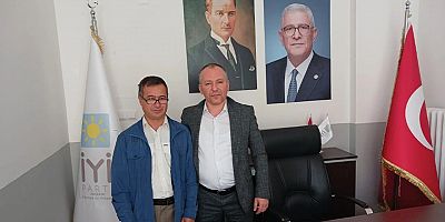 GÖRMEYENLERİ KORUMA DERNEĞİ’NDEN İYİ PARTİ İLÇE BAŞKANLIĞINA ZİYARET