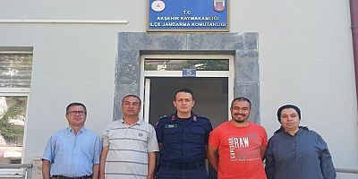 GÖRMEYENLERİ KORUMA DERNEĞİ’NDEN JANDARMA KOMUTANI ERDEM’E ZİYARET