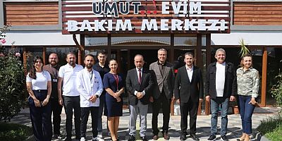 İL MÜDÜRÜ ARİF TOPAL’DAN UMUT EVİM VE UMUT BAKIM MERKEZİ’NE ZİYARET