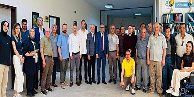 İLÇE MİLLÎ EĞİTİM MÜDÜRLÜĞÜNDE BAYRAMLAŞMA PROGRAMI GERÇEKLEŞTİRİLDİ
