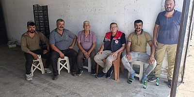 İLÇE TARIM MÜDÜRÜ SONER KAHRAMAN’DAN MEYVE HALLERİNE ZİYARET