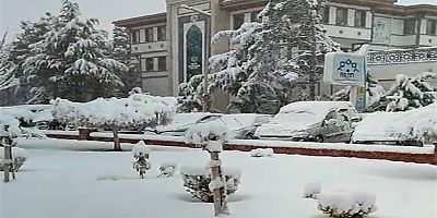 ILGIN'DA EĞİTİME 'KAR' ENGELİ