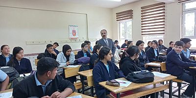 İŞCAN, 5. VE 9. SINIF ÖĞRENCİLERİYLE BULUŞUYOR