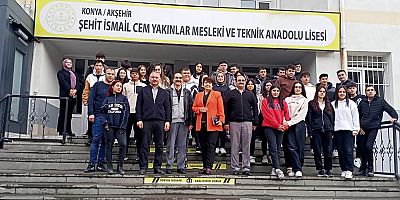 İŞKUR MÜDÜRÜ ÇİĞDEM TİCARET LİSESİ'Nİ ZİYARET ETTİ