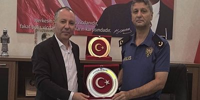 İYİ PARTİ AKŞEHİR’DEN EMNİYET MÜDÜRÜ TALET AFŞAR’A HAYIRLI OLSUN ZİYARETİ