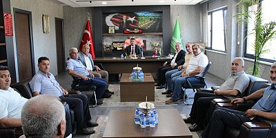 İYİ PARTİ AKŞEHİR’DEN PANCAR EKİCİLERİ KOOPERATİFİ’NE ZİYARET