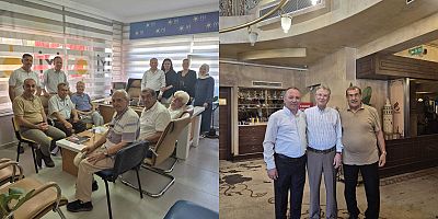 İYİ PARTİ AKŞEHİR İLÇE BAŞKANI KESKİN, ŞİNASİ DEMİREL’İ AĞIRLADI