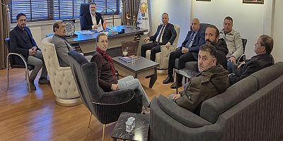 İYİ PARTİ’DEN AK PARTİ AKŞEHİR İLÇE TEŞKİLATI’NA ZİYARET
