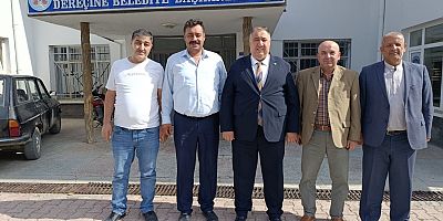 İYİ PARTİ İL BAŞKANI MISIRLIOĞLU’NDAN DEREÇİNE ZİYARETİ