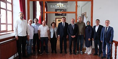 İZMİR BÜYÜKŞEHİR BELEDİYE BAŞKANI TUGAY’DAN BAŞKAN KÖKSAL’A ZİYARET