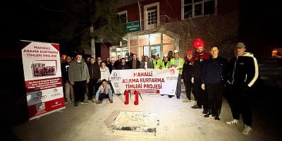 KARABULUT MAHALLESİ’NDE MAK PROJESİ KAPSAMINDA AFET BİLİNCİ EĞİTİMİ VERİLDİ 