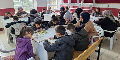 KARAHÜYÜK’TE AİLEMLE KİTAP OKUYORUM ETKİNLİĞİ