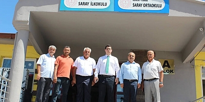 KAYMAKAM ATASOY'DAN OKUL ZİYARETİ