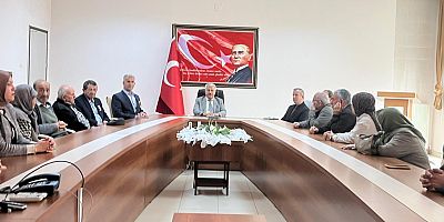 KAYMAKAM DR. MUSTAFA YİĞİT, ŞEHİT VE GAZİ AİLELERİYLE BİR ARAYA GELDİ