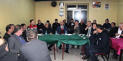 KAYMAKAM PELVAN'DAN  MAHALLE SAKİNLERİNE ZİYARET