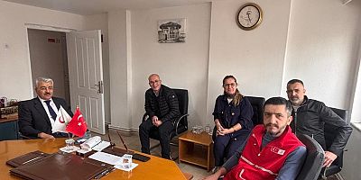 KAYMAKAM YİĞİT’TEN KIZILAY’A ZİYARET