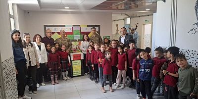 KIŞLA'DAN HAYDAR TUNA İLKOKULU'NA ANLAMLI DESTEK