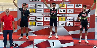 KONYA VELEDROMU’NDA TORKU RÜZGÂRI ESTİ, MADALYALAR PEŞ PEŞE GELDİ!