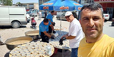 MADENİ İŞLER ODASI’NDAN ESNAFA AŞURE İKRAMI