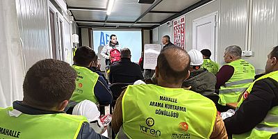 MAK TİMLERİ EĞİTİMLERİ BAŞLADI: MAHALLELERDE AFETLERE HAZIRLIK GÜÇLENİYOR