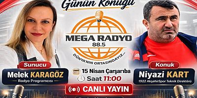 MEGA RADYO'NUN KONUĞU NİYAZİ KART 