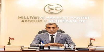 MHP AKŞEHİR İLÇE BAŞKANI MURAT YILDIZ’DAN REGAİP KANDİLİ MESAJI