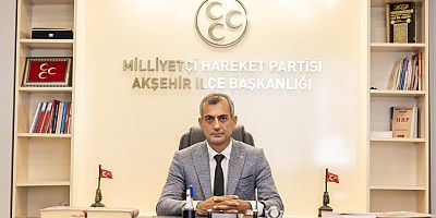 MHP AKŞEHİR İLÇE BAŞKANI YILDIZ: “CUMHURİYETİMİZİN 102. YILI KUTLU OLSUN!”