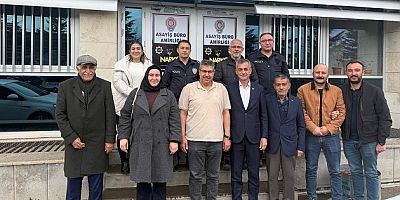 MHP AKŞEHİR İLÇE TEŞKİLATINDAN POLİS HAFTASI’NA ANLAMLI ZİYARET