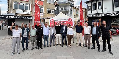 MHP AKŞEHİR STANDINA YOĞUN İLGİ