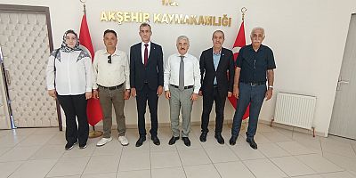 MHP İLÇE TEŞKİLATINDAN KAYMAKAM YİĞİT’E HAYIRLI OLSUN ZİYARETİ