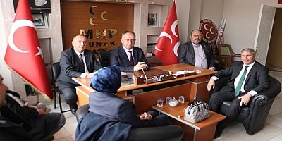 MHP YUNAK’TA ESNAF VE VATANDAŞ ZİYARETLERİ GERÇEKLEŞTİRDİ 