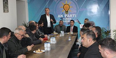 MHP YUNAK’TAN BAŞKAN AKTAŞ’A HAYIRLI OLSUN ZİYARETİ