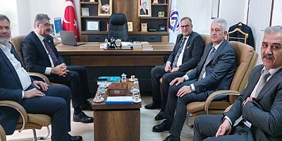 MİLLETVEKİLİ ERDEM'DEN İLÇE MİLLİ EĞİTİM MÜDÜRLÜĞÜNE ZİYARET 