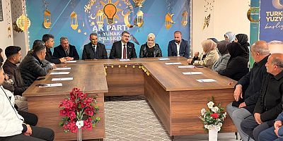 MİLLETVEKİLİ ERDEM YUNAK'TA BAYRAMLAŞMA PROGRAMINA KATILDI 