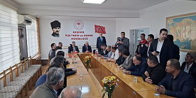 MİLLETVEKİLİ ERDEM ZİRAİ DON İLE İLGİLİ İNCELEMELERDE BULUNDU 