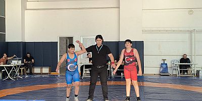 MUALLA NİGAR YAMAÇ ORTAOKULU GÜREŞTE İL ŞAMPİYONU OLDU