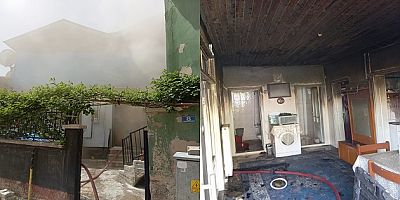 NASREDDİN MAHALLESİ’NDE KORKUTAN YANGIN