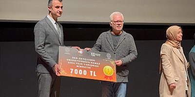 NİMETULLAH NAHÇİVANİ  KISA FİLM YARIŞMASINDA İL BİRİNCİSİ OLDU 