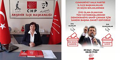 PAZAR GÜNÜ YAPILACAK CHP ÖN SEÇİMİNDE CHP ÜYESİ OLMAYANLAR DA OY KULLANABİLECEK