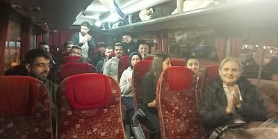 ROBOT YARIŞMASINA KATILACAK EKİPLER UĞURLANDI 