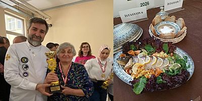 SAADET KUŞÇU YÖRESEL YEMEK YARIŞMASINDA BİRİNCİLİK ALDI