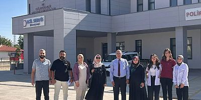 SAĞLIK TESİSLERİ DEĞERLENDİRME DENETİMİ GERÇEKLEŞTİRİLDİ 