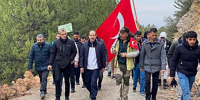 SARIKAMIŞ ŞEHİTLERİ ANMA YÜRÜYÜŞÜ GERÇEKLEŞTİRİLDİ 