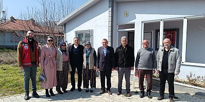 ŞEHİT AİLELERİNE ANLAMLI VE DUYGULANDIRAN ZİYARET